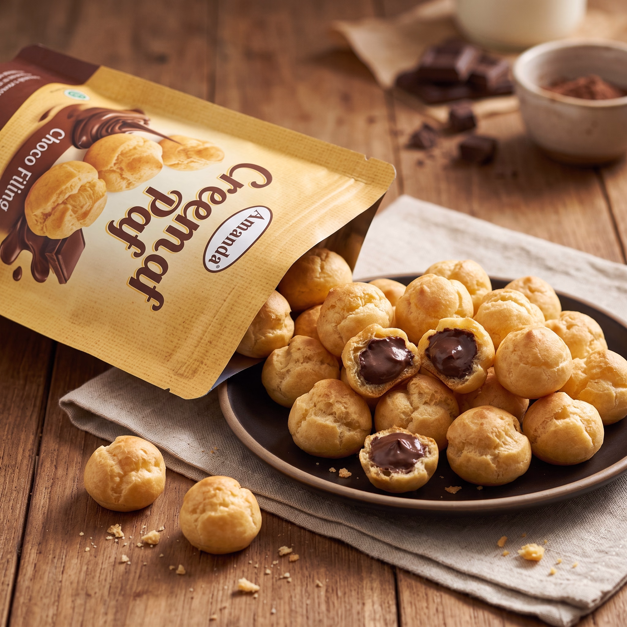 Creem Paf Chocolate Filling