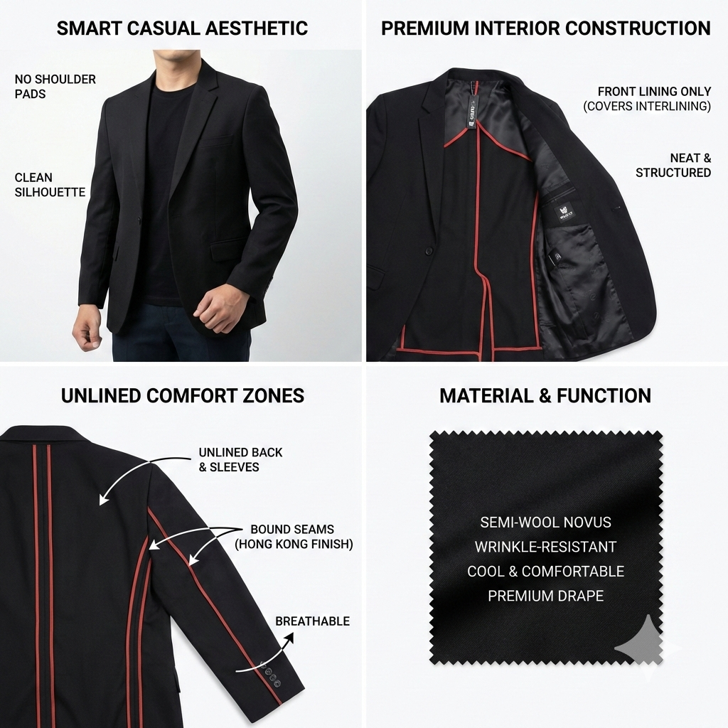 AERO BLAZER BLACK 5