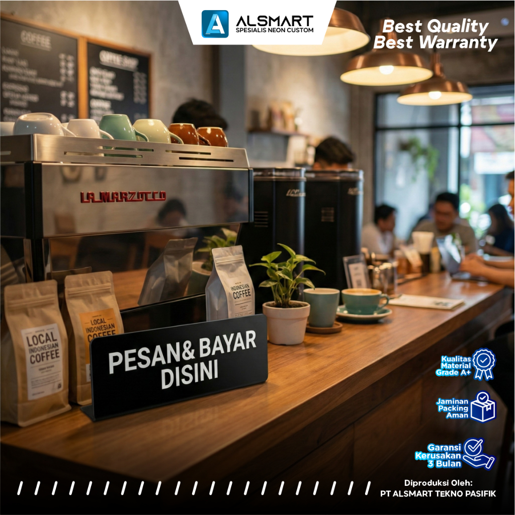 Akrilik Sign Custom Papan Nama Ruangan Rambu Peringatan (Parkir/NoEntry/Open/Kasir/CCTV) Untuk Usaha 4