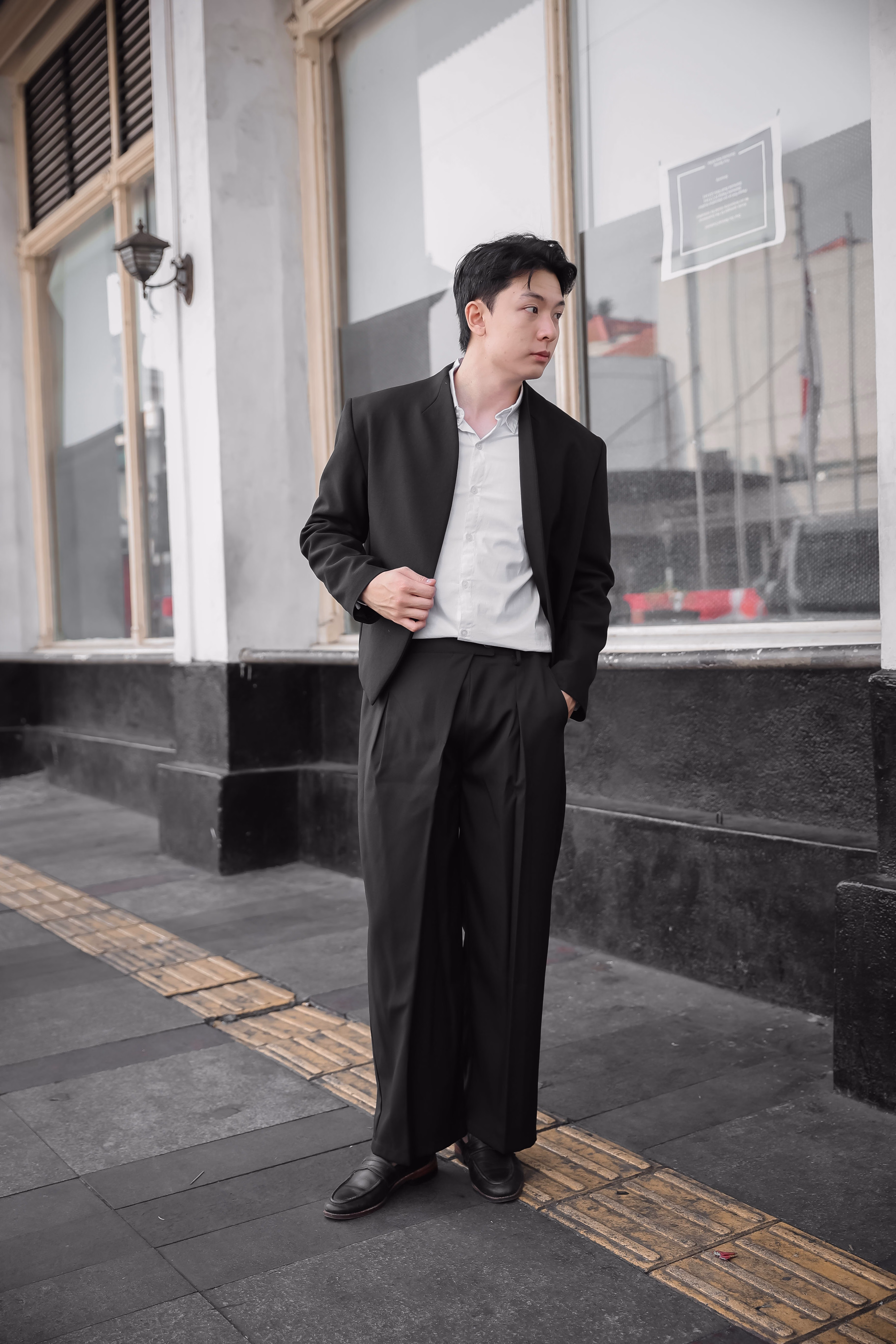 Heritage Noir Boxy Beskap Premium - Black 5