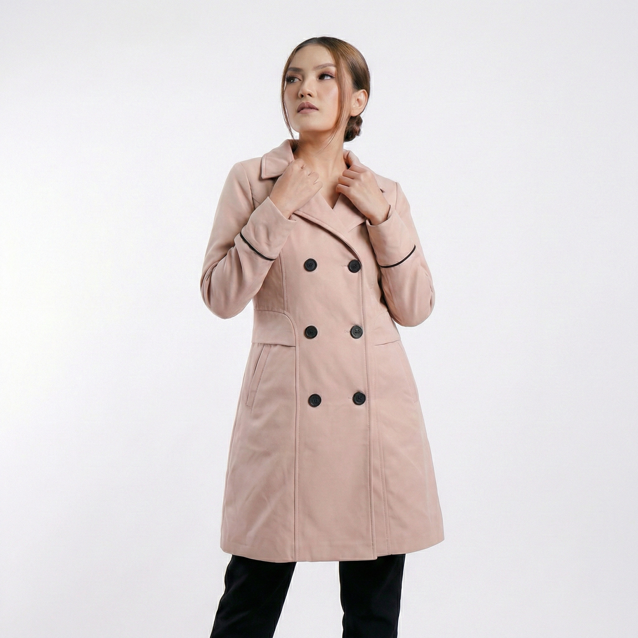 Coat Jessie - Coklat Susu