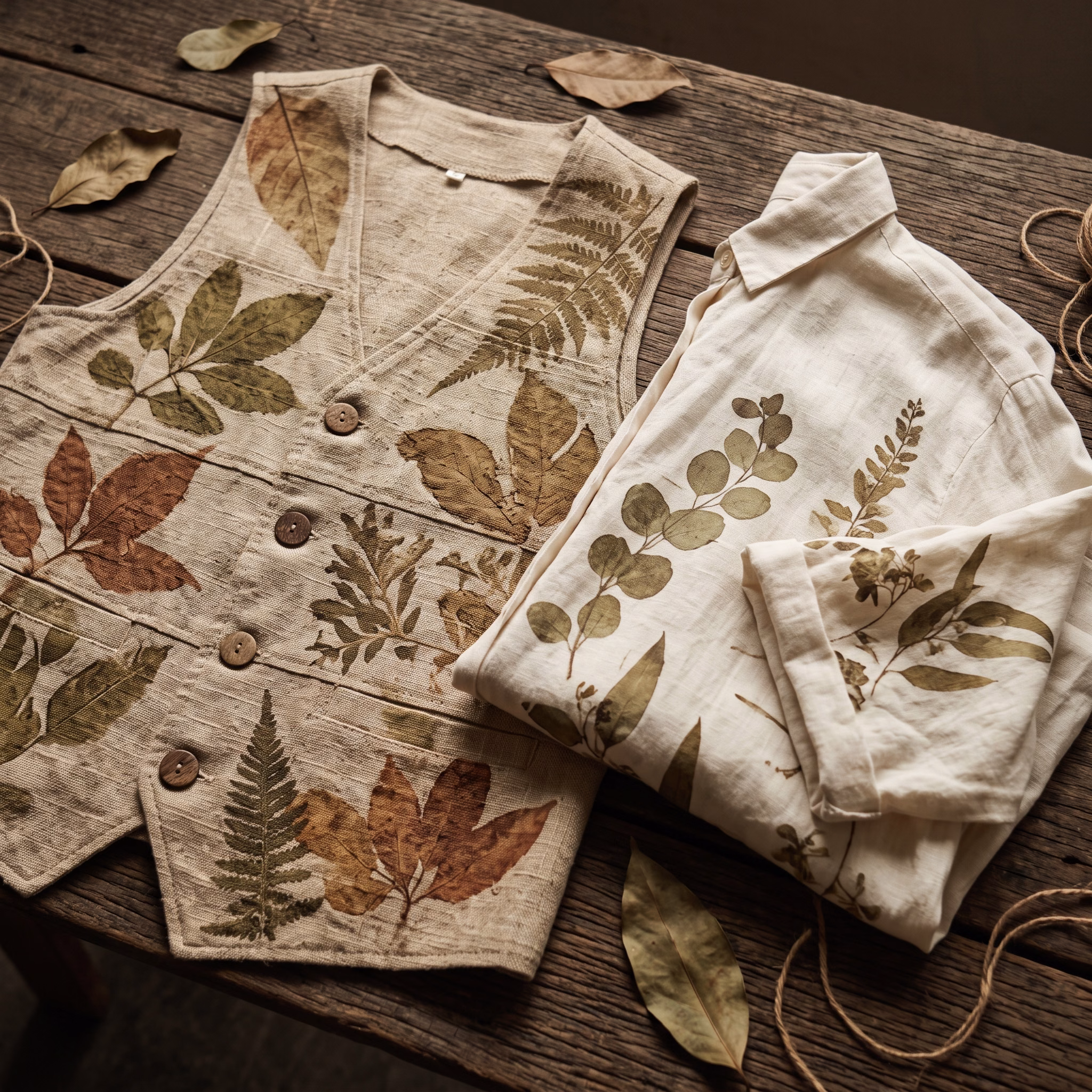 Botanical Ecoprint Collection – Wearable Art, Inspired by Nature
