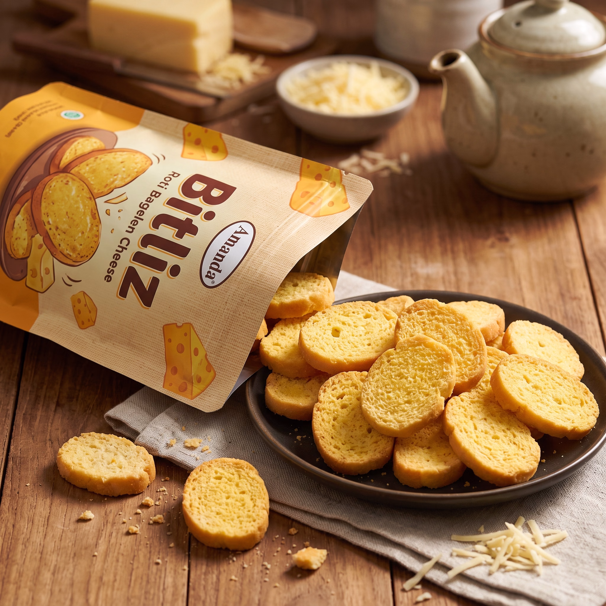 Bitliz Roti Bagelen Cheese