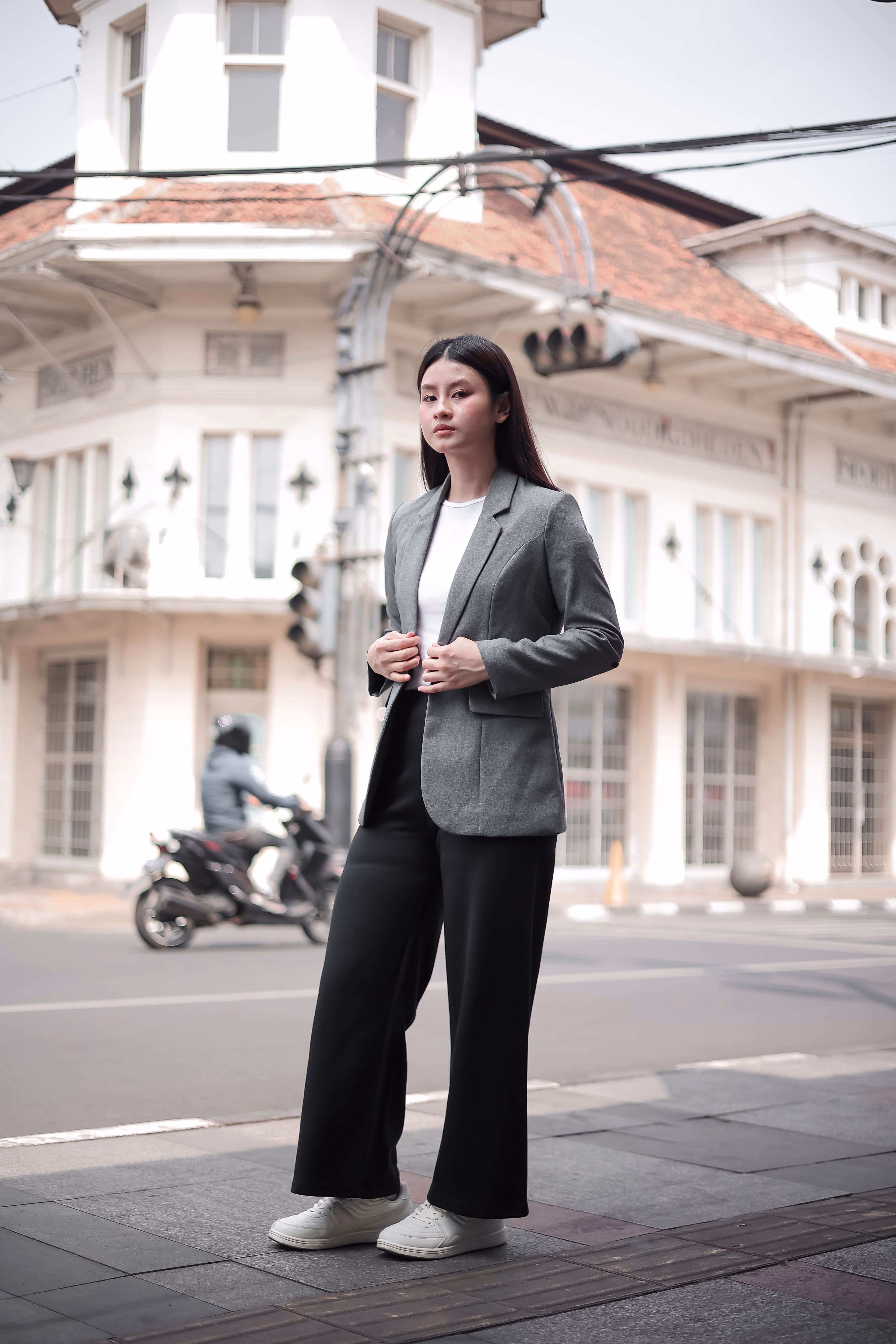 Sabi Blazer - Grey 5