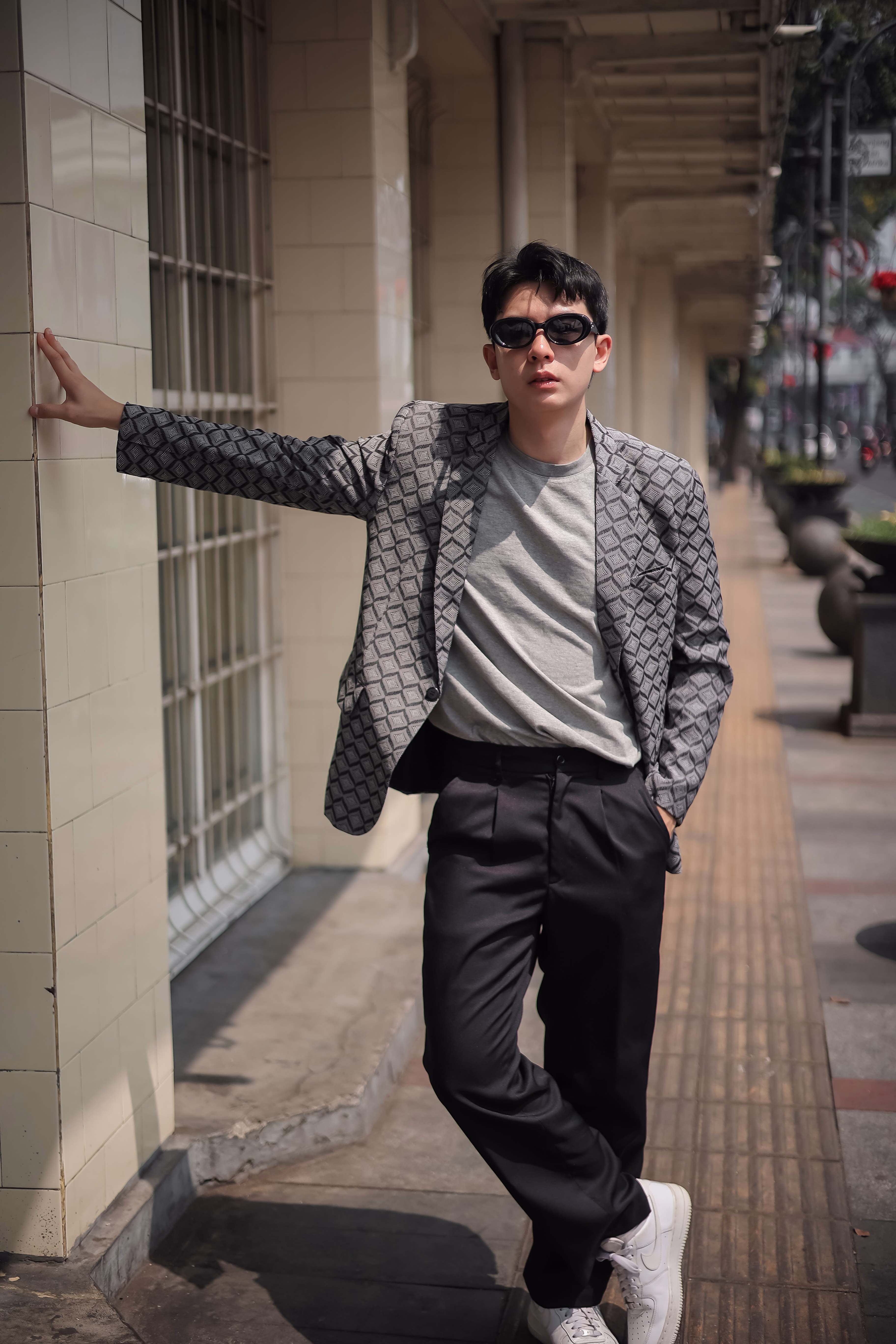 Blazer Pria Jaguar Motif Premium preview