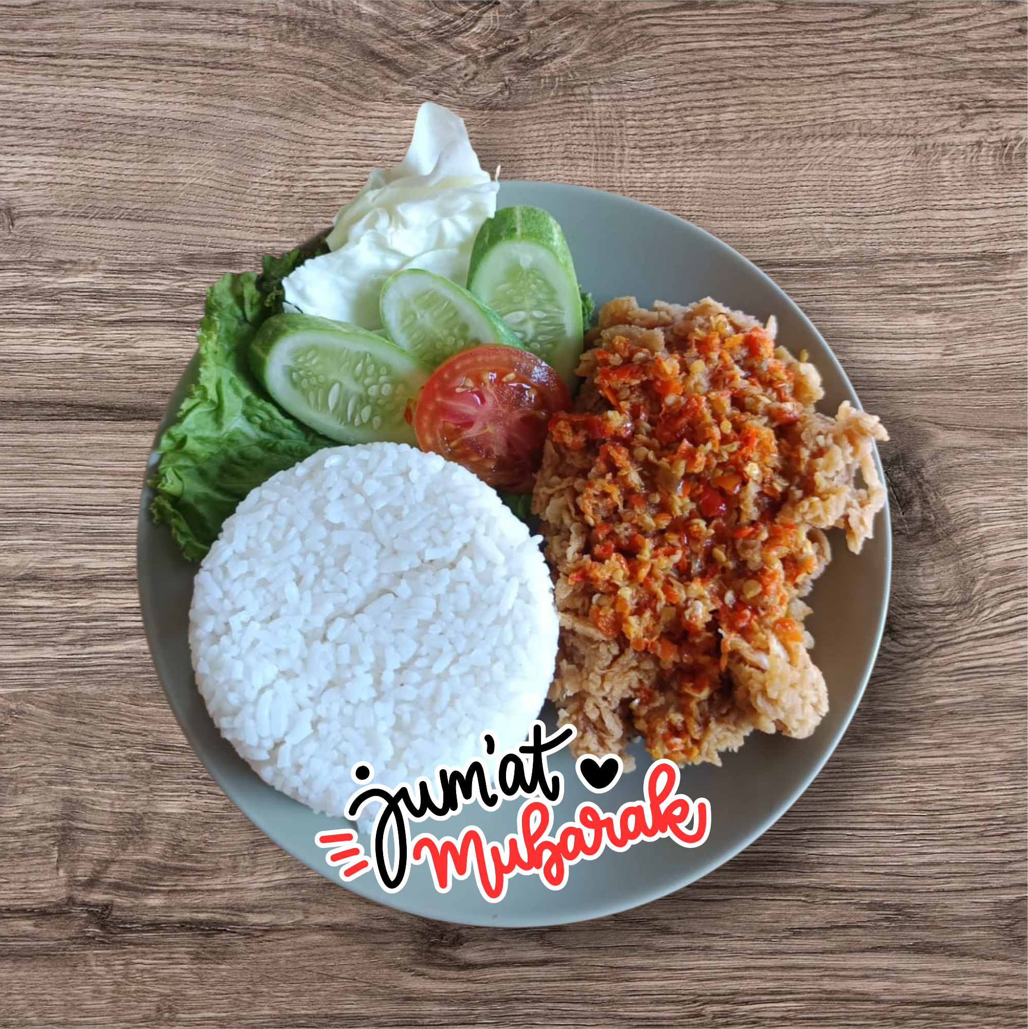 Paket Ayam Geprek Jum'at Berkah