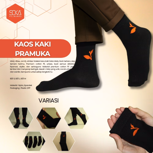 Kaos Kaki Sekolah Pramuka