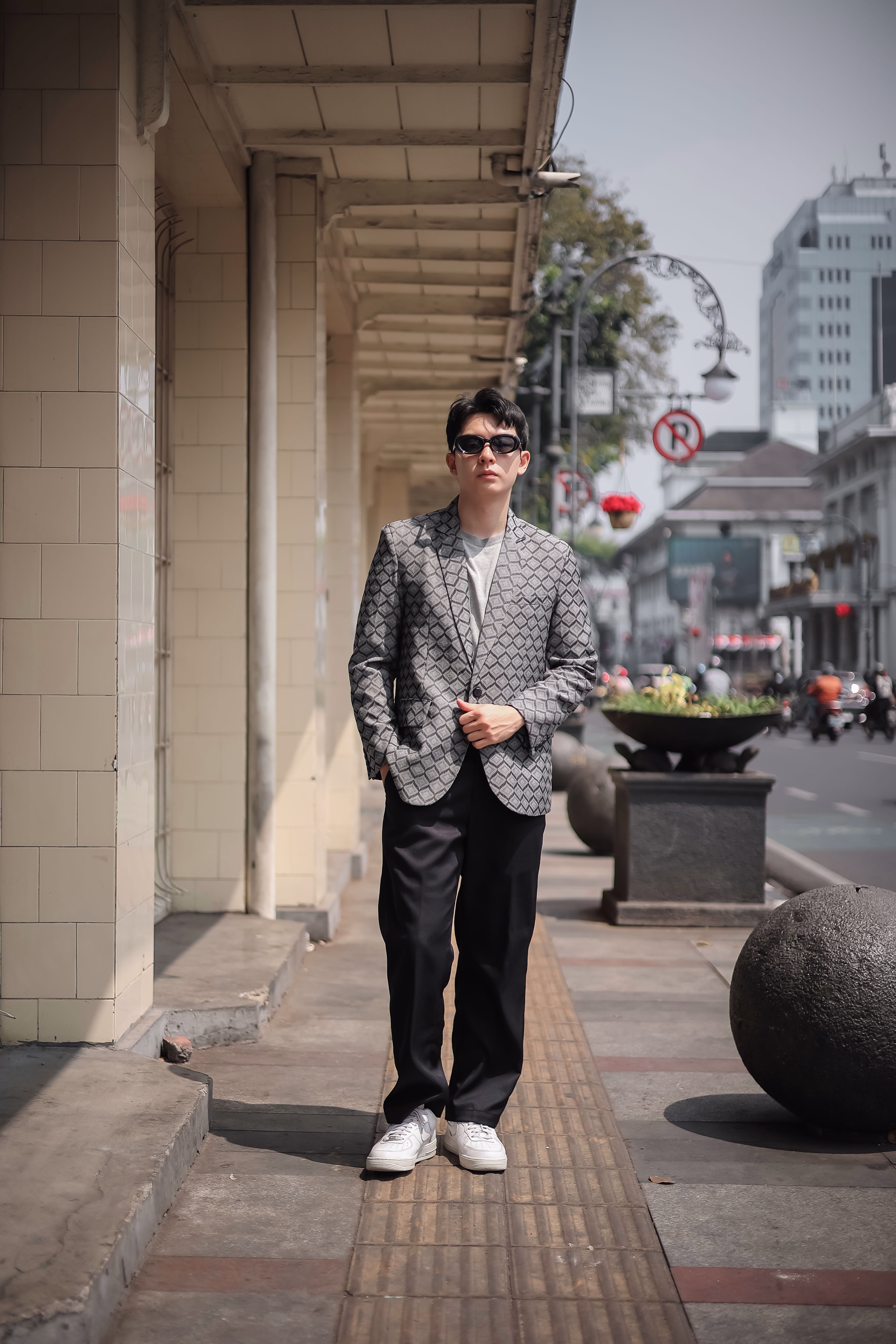 Blazer Pria Jaguar Motif Premium 3