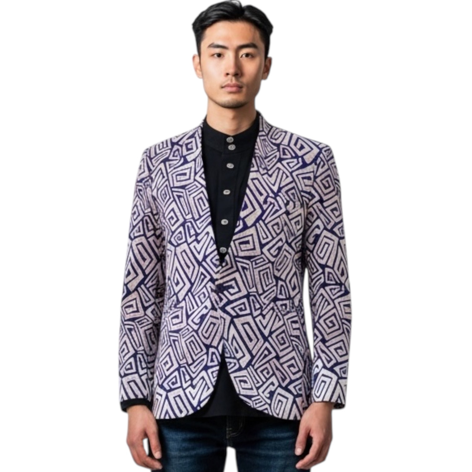 Batik Vector Blue