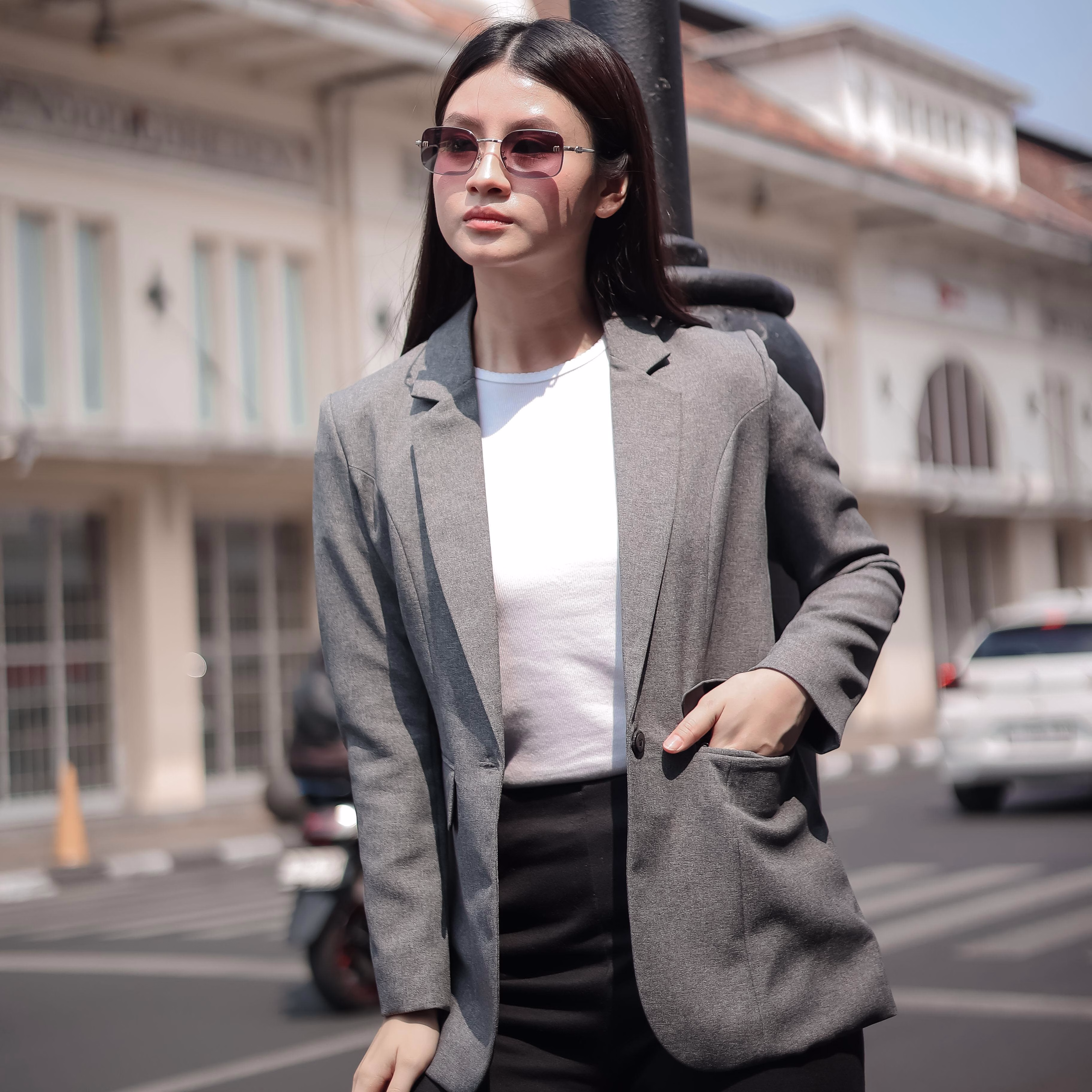 Sabi Blazer - Grey 3