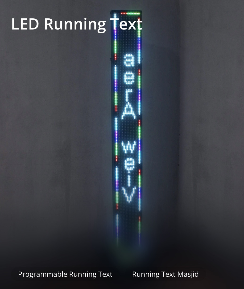 LED Running Text